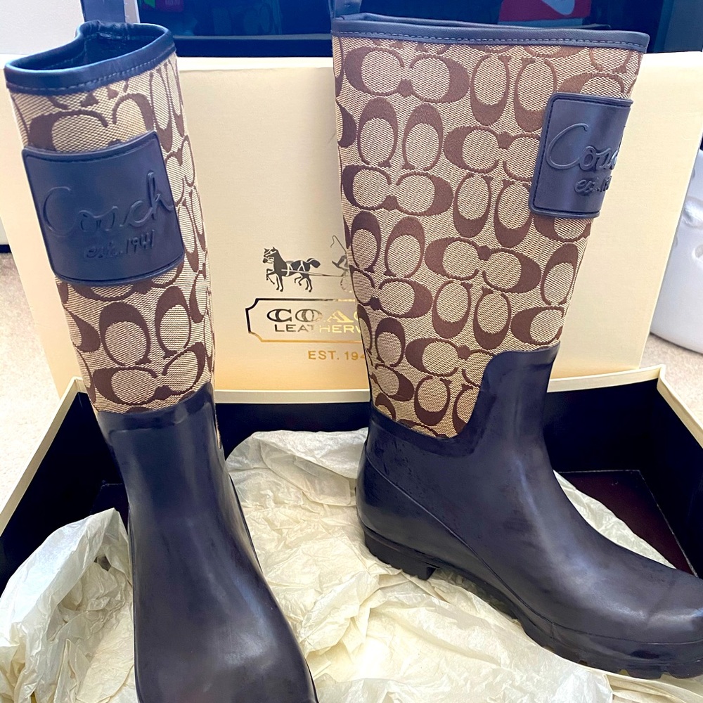 Coach Pearl Rainboots